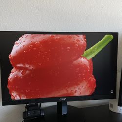 Acer 21.5” Computer Monitor - IPS Ultra-Thin Zero Frame Computer Monitor with HDMI & VGA Port