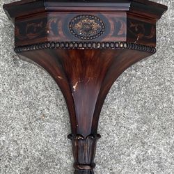 Antique Decorative Wall Shelf Corbel Pineapple Motif Gilt. 12” W 14” L 7.5” D Weighs around 3.4lb