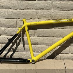 Cannondale Black Lightning Mountain Bike Frame 17” Vintage 80’s Aluminum MTB