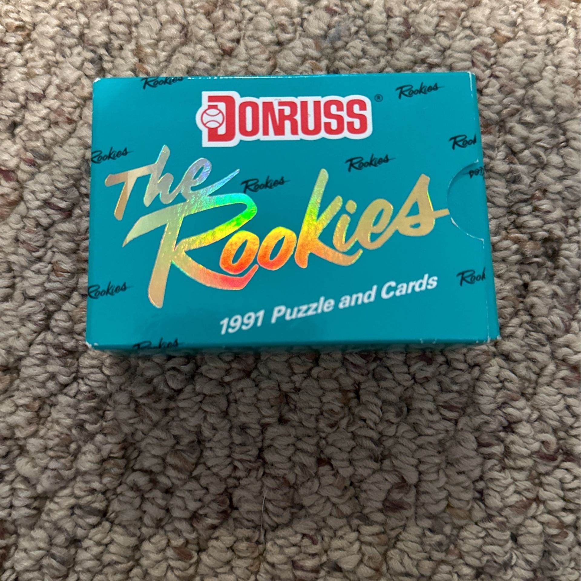 1991 DonRuss The Rookies Puzzle and Cards