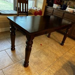 The Price Include 2 (two) / Ashley Desk Dark Walnut 