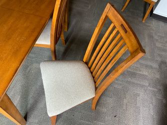 Solid Wood Table and Chair Set