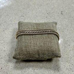 18K Double Cuban Link Bracelet