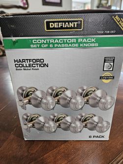 6 Pack Knobs Doors