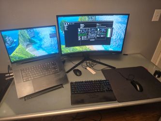 🔥 Razer Blade 18 + Samsung G65B + Apex Pro TKL + DeathAdder V3 – Full Setup (Will Trade for RTX 4070+ Desktop)
