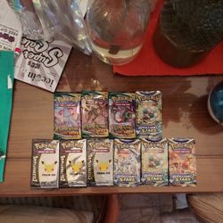 Evolving Skies/Celebrations Booster Pack Lot
