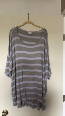 LuLaRoe Striped urma Top