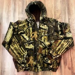 Russell Mossy oak zip up