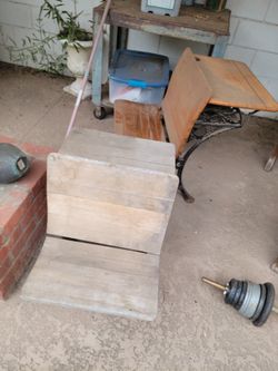 Antique School Desks