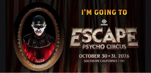 🎟️ ESCAPE TWO-DAY FESTIVAL TICKETS — 2 TICKETS