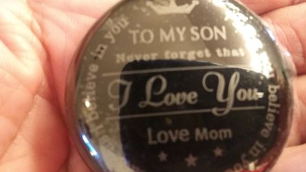 To my son pocket watch
