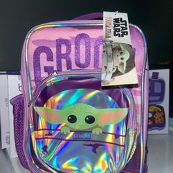 Lunch Bag Start Wars Mandalorian. 