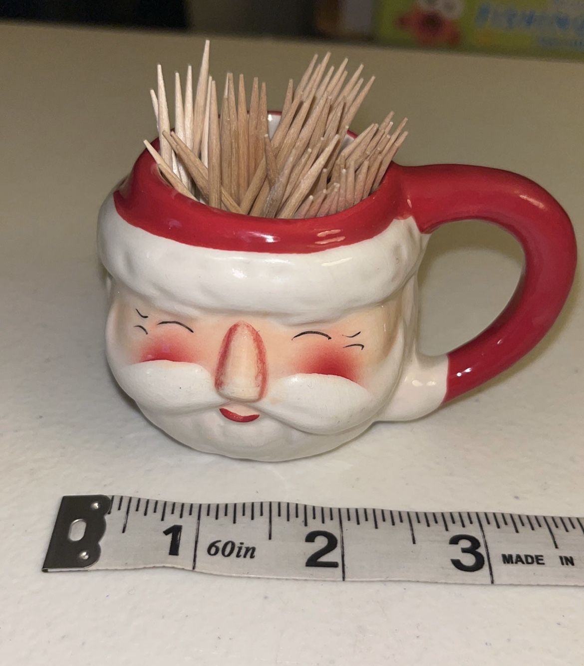 Sleigh bell bistro Hobby lobby mini Santa mug