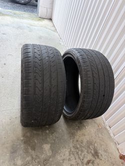 2 tires 275 30 20 good condition