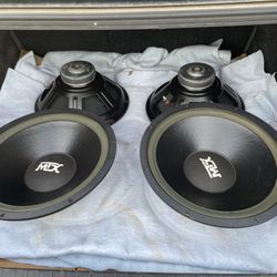 8 Ohm 15” Speakers Subwoofer Speaker PAIR  OPEN TO TRADES