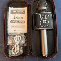 Doors Miracle M75+ Wireless Dynamic Karaoke Microphone