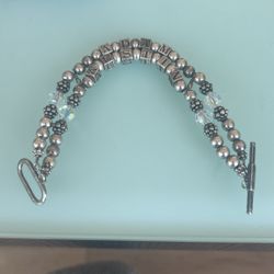 Sterling Silver Charm Bracelet 