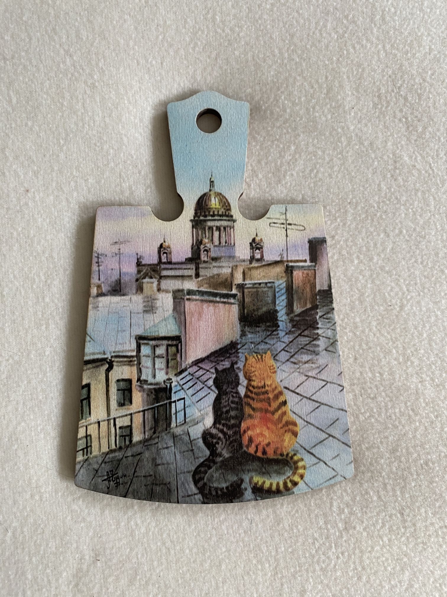 Kitties In Love Decorative Board