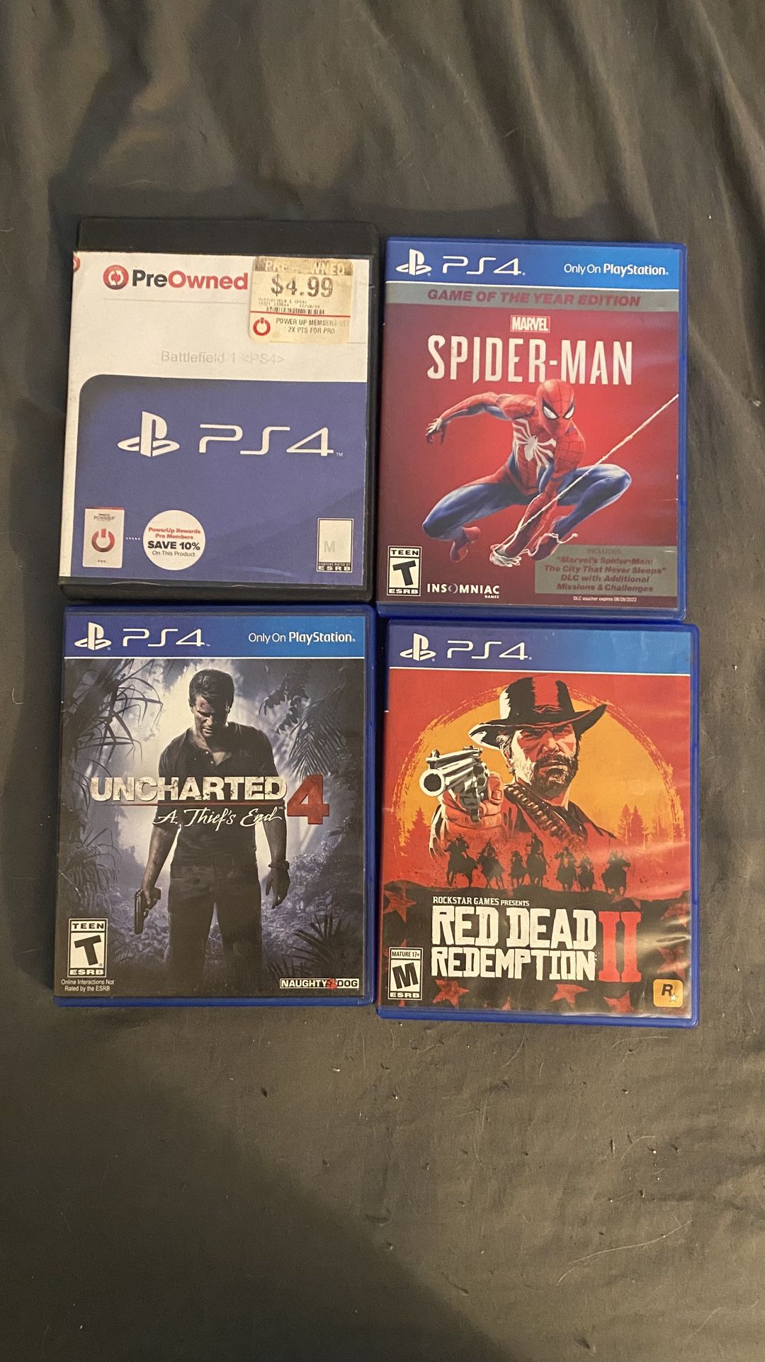 PS4 games