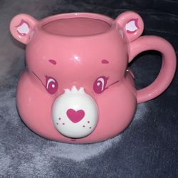 Care Bear Pink Cup (Cheer Bear)