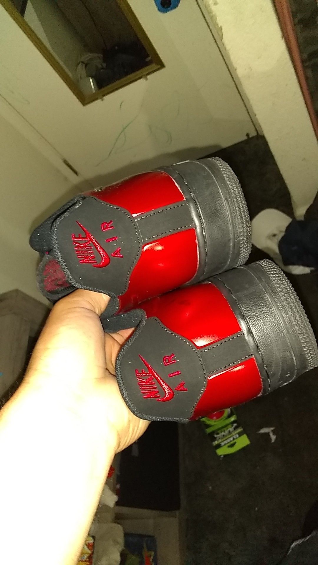 Af1 cup /forceposite sz 9.t