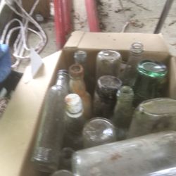 Antique bottles