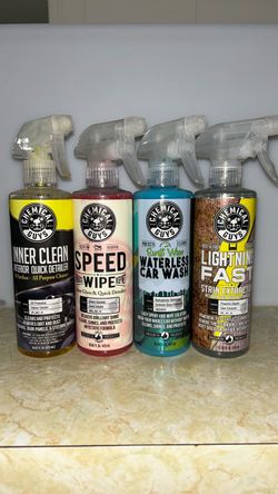 Chemical Guys Car Care Spray Bundle (4 Pack)