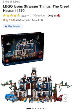 Lego Stranger Things The Creel House
