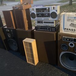 Vintage Speakers And Some Audio Stuff Also