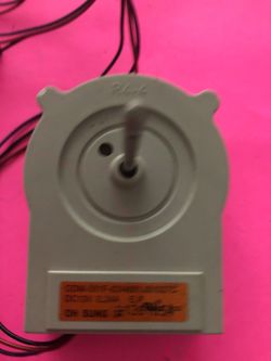 #190 LG REFRIGERATOR EVAPORATION FAN MOTOR PART # 4681JB1027C