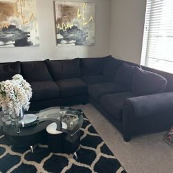 Living Room Ent  Stand, Coffee Table & Sectional