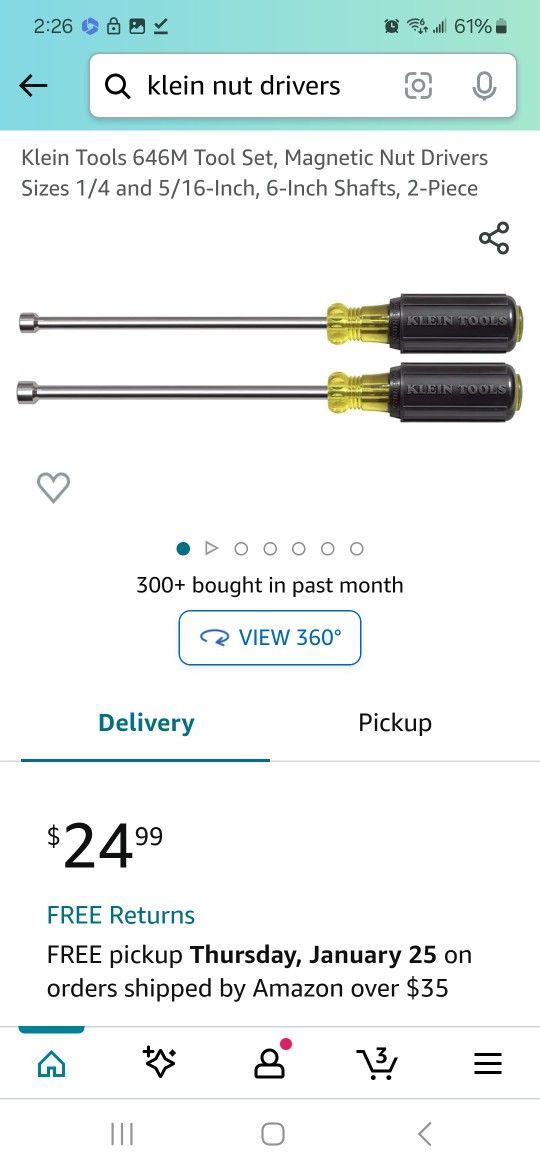 Klein Nutdrivers