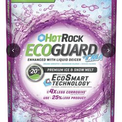 HotRock™ EcoGuard Sodium Chloride, Magnesium Chloride Ice Melt - 50 lb Bag 