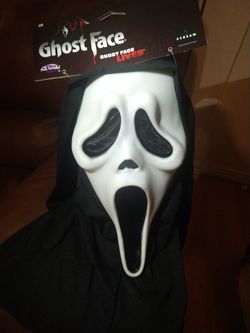 Easter Unlimited Scream Mask Official Ghostface EU Stamp Masks / Last Minute Halloween WILL DELIVER!