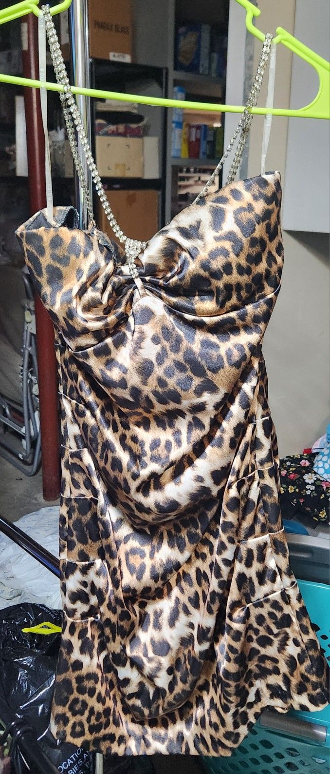 Slim Fit Animal Print Dress