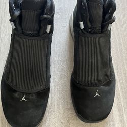 Retro Air Jordan 17 Black Suede Size 12