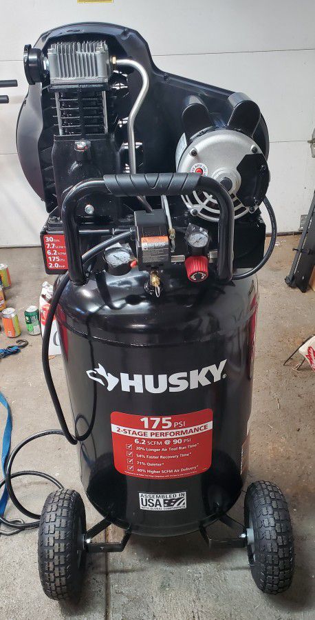 Husky Compressor 30 Gallon Brand New