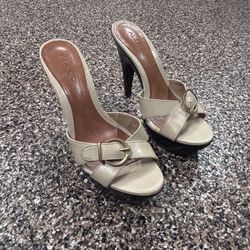 Aldo stiletto leather shoes
