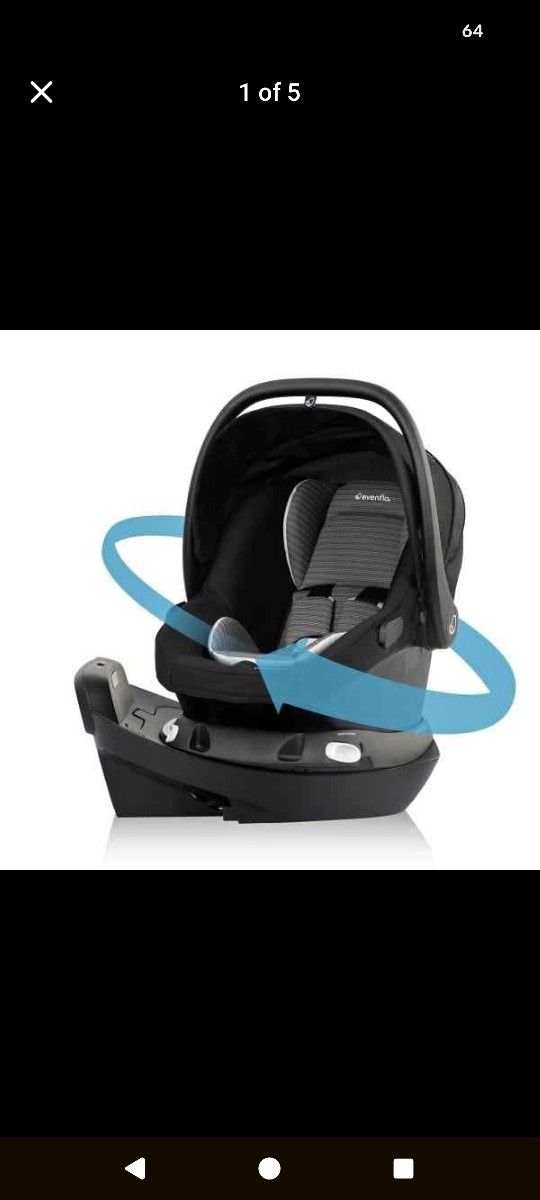 Evenflo Revolve180 Nxt Infant Car seat With Base