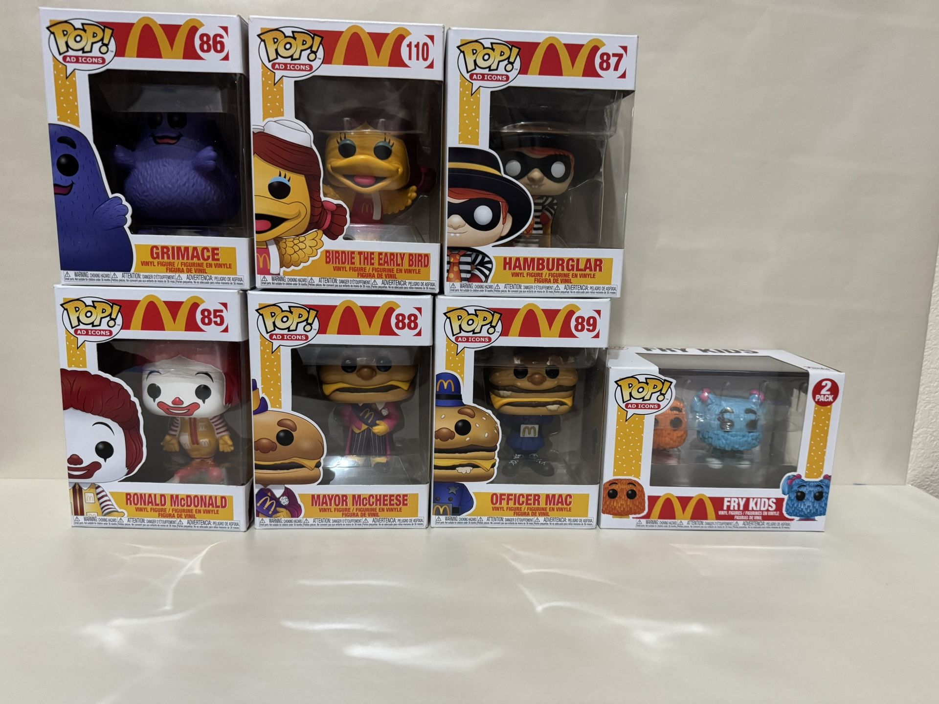McDonald’s Funko Pop! Lot