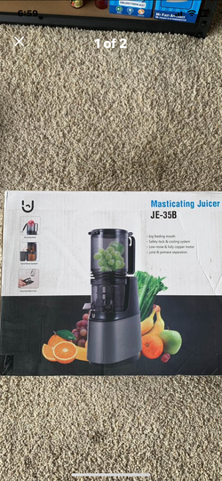 Cold press juicer