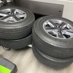 Jeep Wrangler Wheels Tires Rims Set Of 4
