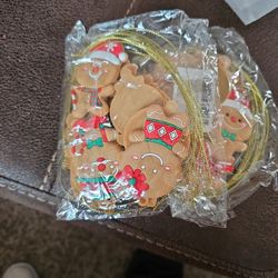 Christmas Gingerbread Ornaments 