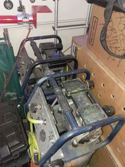 Pair of compressors