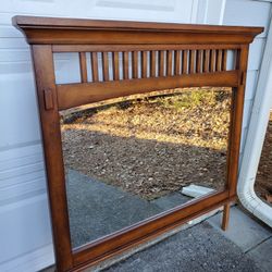 Mirror Arts and Crafts Mission Style