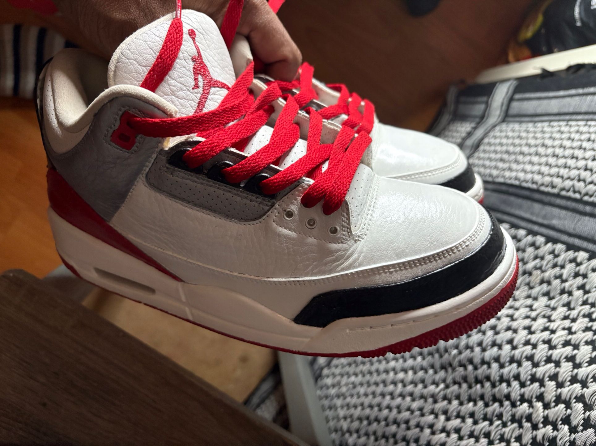 Jordan 3 Bred Custom