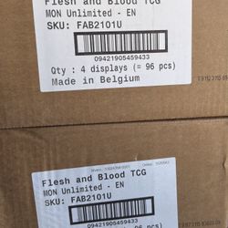 Flesh And Blood Monarch Unlimited sealed Cases (2 Available) $160/Case