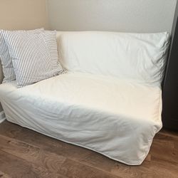 Sleeper Sofa – Light Beige (IKEA)