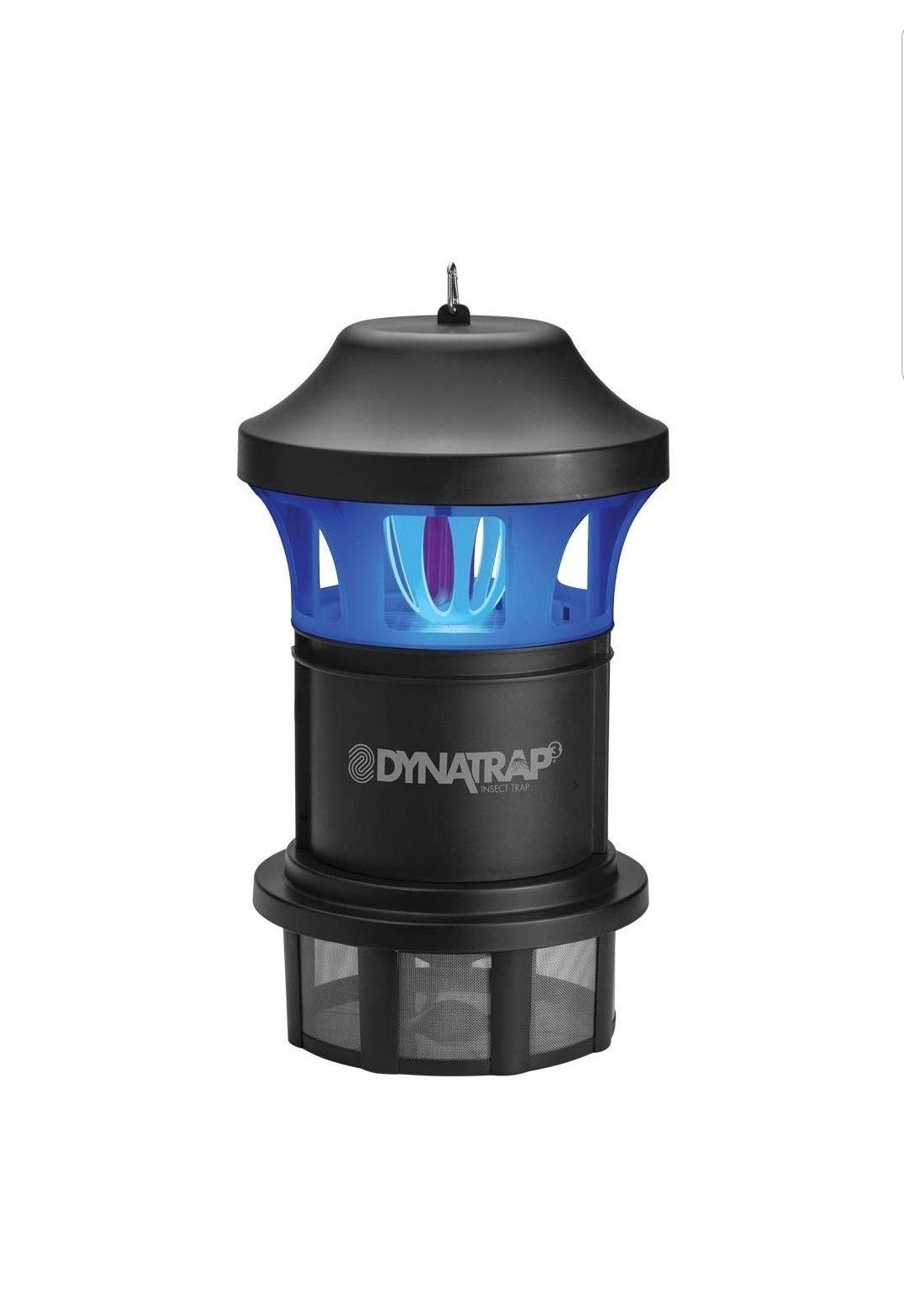 DynaTrap Insect Trap (DT1775), 1 Acre, AtraktaGlo Light, Black