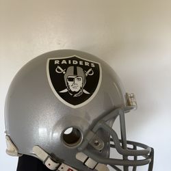 Signed Raiders Helmet